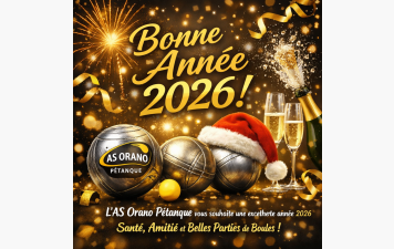 Meilleurs vœux 2026