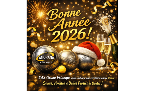 Meilleurs vœux 2026